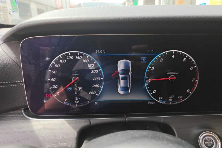 Used Mercedes-Benz E-Class 2020 Restyled E 300 L Sporty and Stylish Edition Instrument Cluster