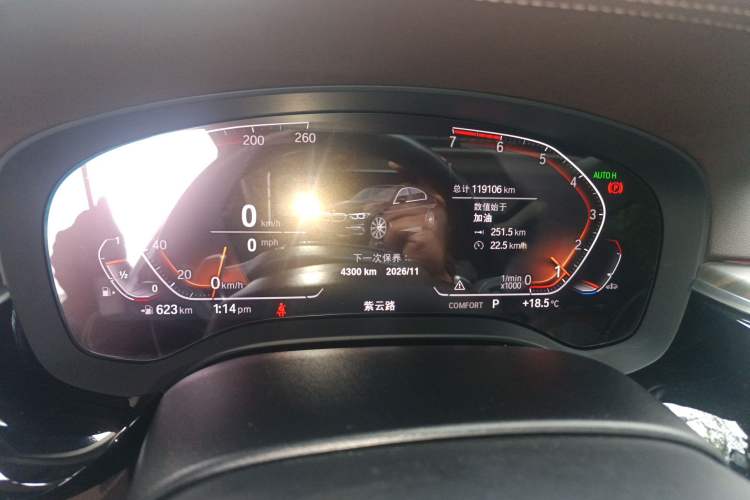 Used BMW 5 Series 2020 530Li Leading Edition Luxury Package Instrument Cluster