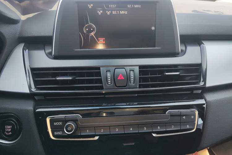 Used BMW 2 Series Active Tourer 2016 218i Fashion Model Audio And AC Panel