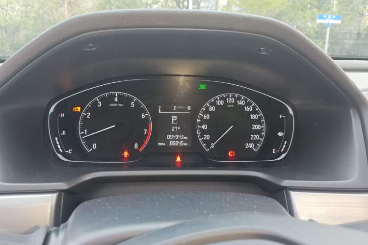 Used Honda Inspire 2019 260TURBO Elegant Edition China VI Emission Standard Instrument Cluster