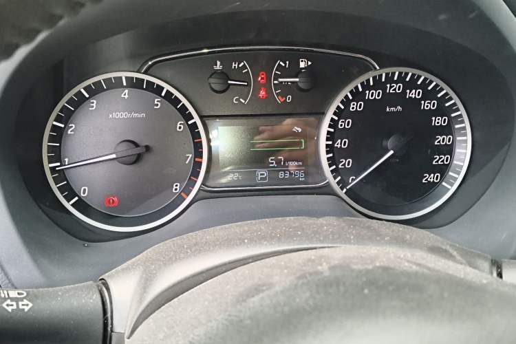 Used Nissan Sylphy 2019 1.6XV CVT Smart Connect Luxury Edition China VI Standard Instrument Cluster
