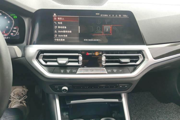 Used BMW 3 Series 2020 325Li M Sport Package Audio And AC Panel