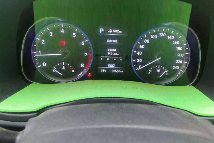 Used Hyundai ENCINO 2018 1.6T Dual-Clutch Zhilian Edition China V Standard Odometer Close Up