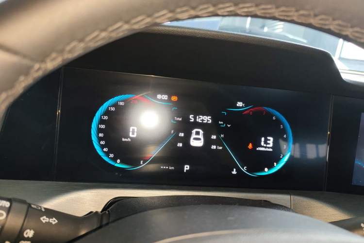 Used CHANGAN CS35PLUS 2021 Blue Whale NE 1.4T DCT Luxury Model Instrument Cluster