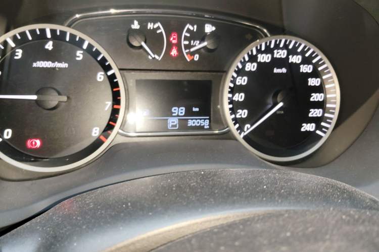 Used Nissan Sylphy 2018 1.6XV CVT Deluxe Edition Odometer Close Up