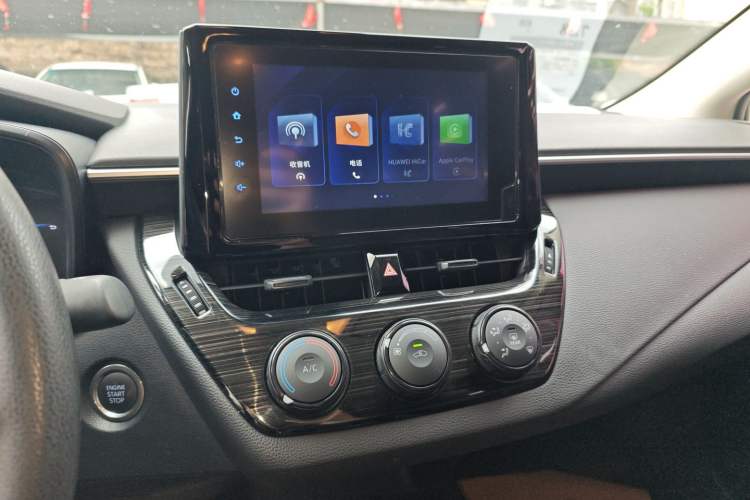 Used Toyota Corolla 2022 1.2T S-CVT Pioneer PLUS Edition Audio And AC Panel