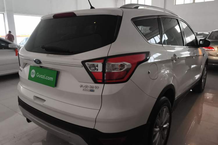 Used Ford Kuga 2017 EcoBoost 180 Four-Wheel Drive Luxury Wing Model Rear Right 45 Deg