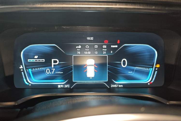 Used BAIC Off-Road BJ40 2023 2.0T Automatic Four-Wheel Drive Urban Hunter Edition Chivalrous Type Instrument Cluster