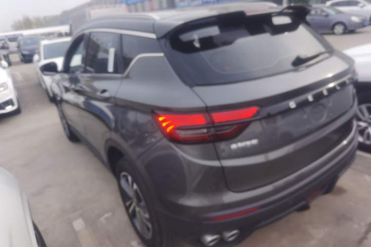 Used Geely Auto Coolray 2021 1.4T DCT Diamond Edition Rear Left 45 Deg