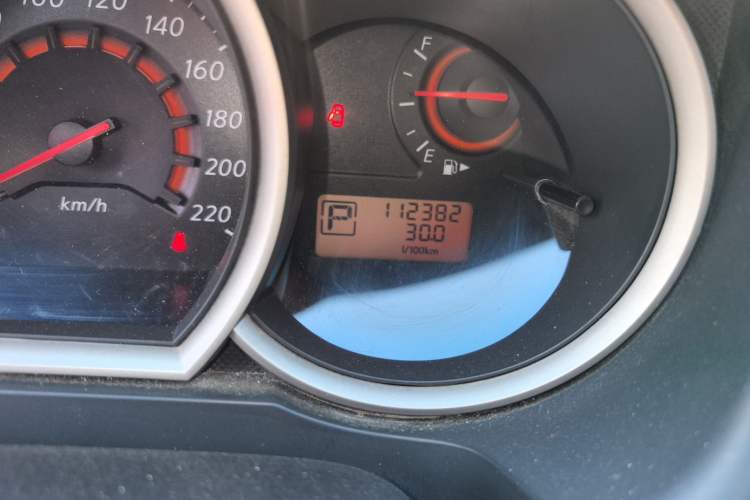 Used Nissan Sylphy 2018 Classic 1.6XE CVT Comfort Edition Odometer Close Up