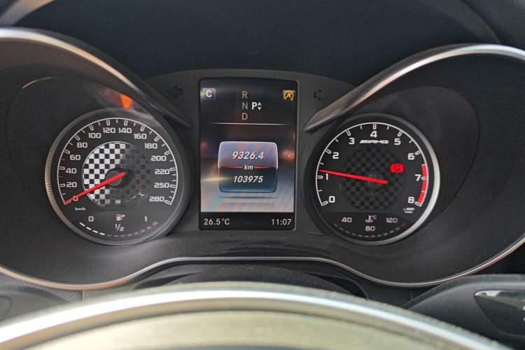 Used Mercedes-Benz GLC Coupe AMG 2017 AMG GLC 43 4MATIC Coupe SUV Instrument Cluster