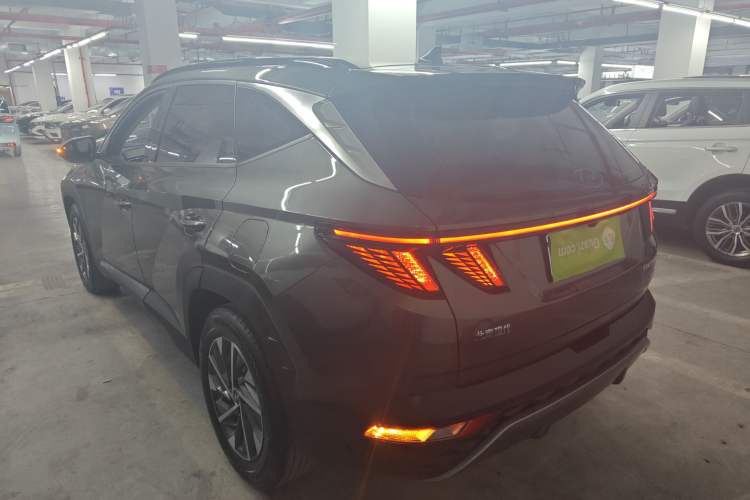 Used Hyundai Tucson 2023 Tucson L 1.5T Automatic Two-Wheel Drive GLX Elite Edition Rear Left 45 Deg