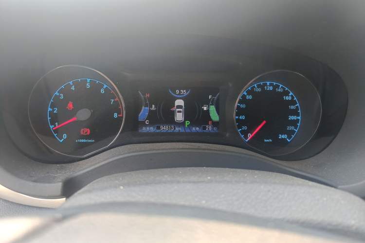 Used BYD Song 2017 Gaishe Upgrade Edition 1.5TID Automatic Elite Model Instrument Cluster