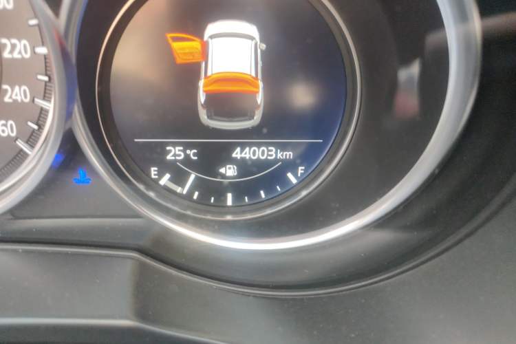 Used Mazda CX-5 2021 2.0L Automatic Two-Wheel Drive Smart Version Odometer Close Up