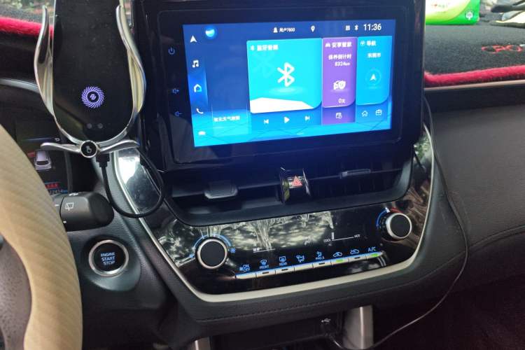 Used Toyota Corolla Cross 2022 2.0L Elite Edition Audio And AC Panel