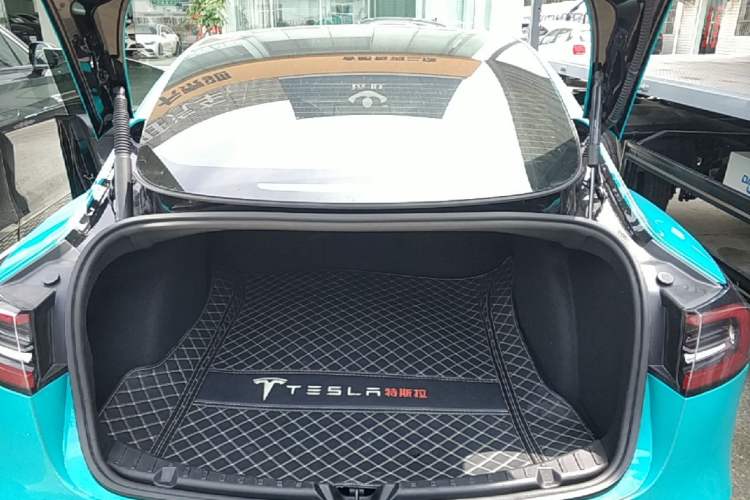 Used Tesla Model 3 2021 Standard Range Rear-Wheel Drive Upgraded Version 3D6 Trunk