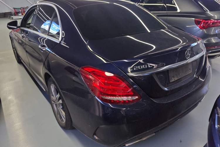 Used Mercedes-Benz C-Class 2018 C 200 L Sport Edition Rear Left 45 Deg