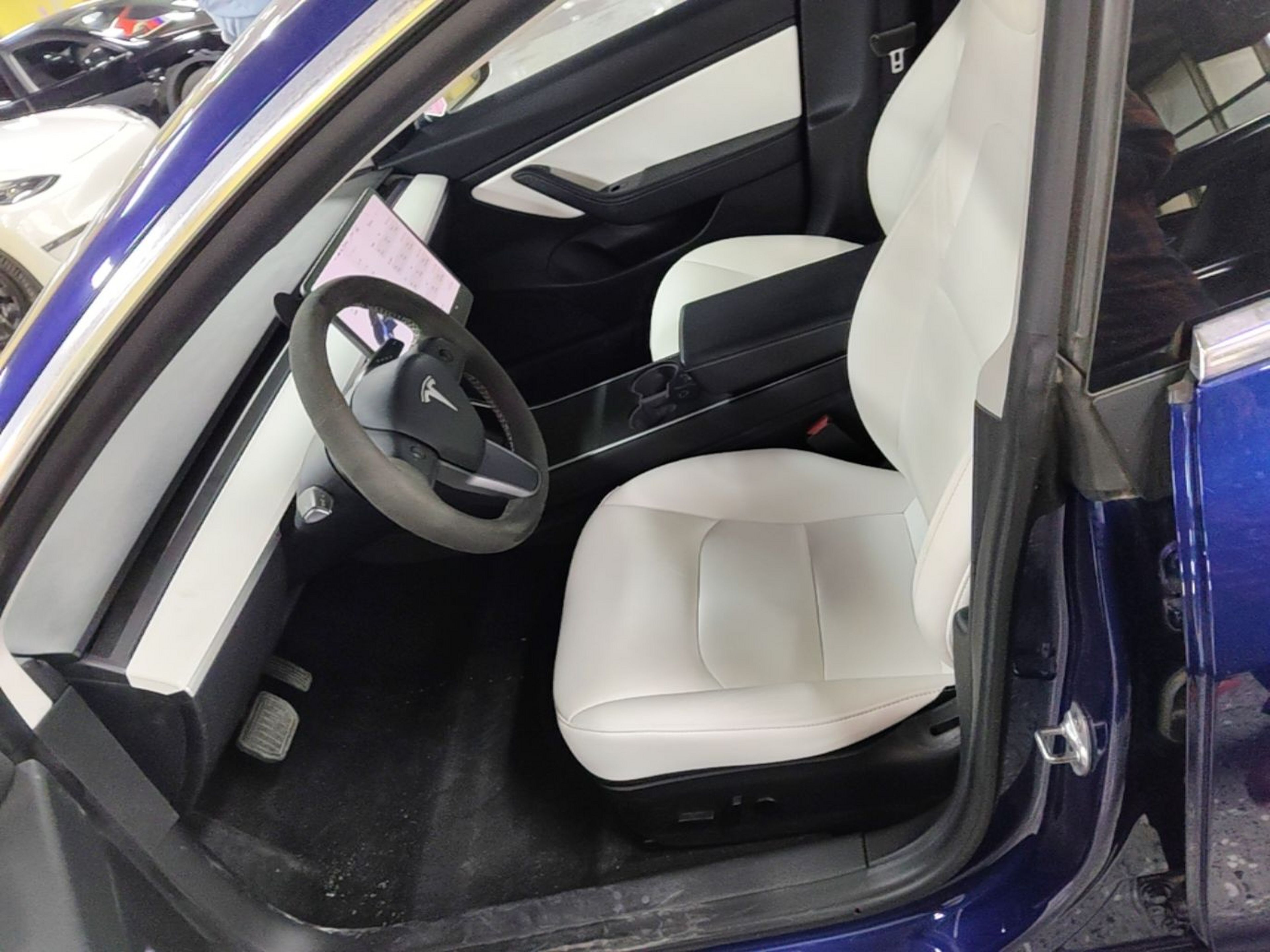 Avant de la voiture