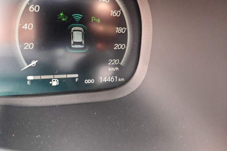 Used Toyota Wildlander 2023 2.0L CVT Two-Wheel Drive Luxury PLUS Edition Odometer Close Up