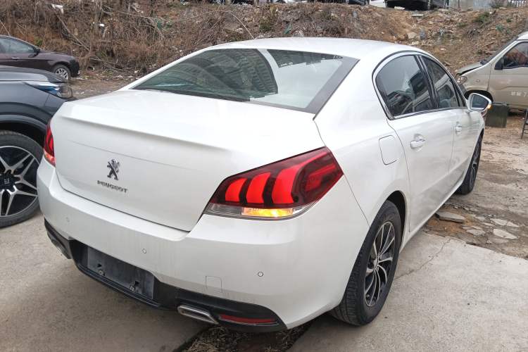 Used Peugeot 508 2015 2.0L Automatic Zhiyi Edition Rear Right 45 Deg