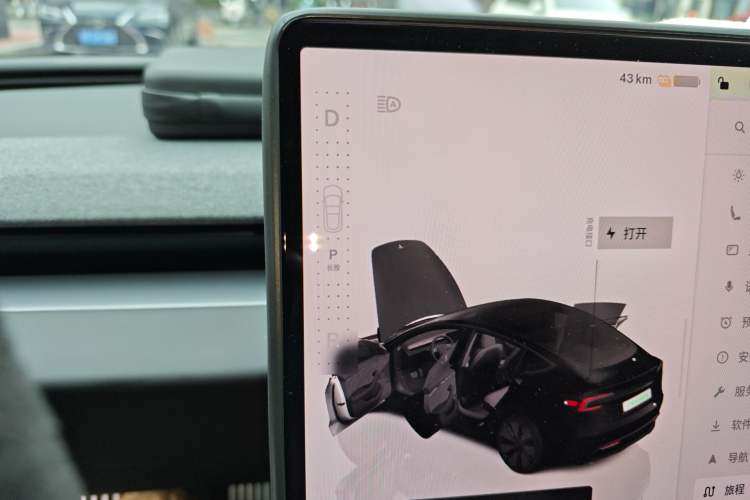 Used Tesla Model 3 2025 Model Revised Long-Range All-Wheel-Drive Version Gear Lever