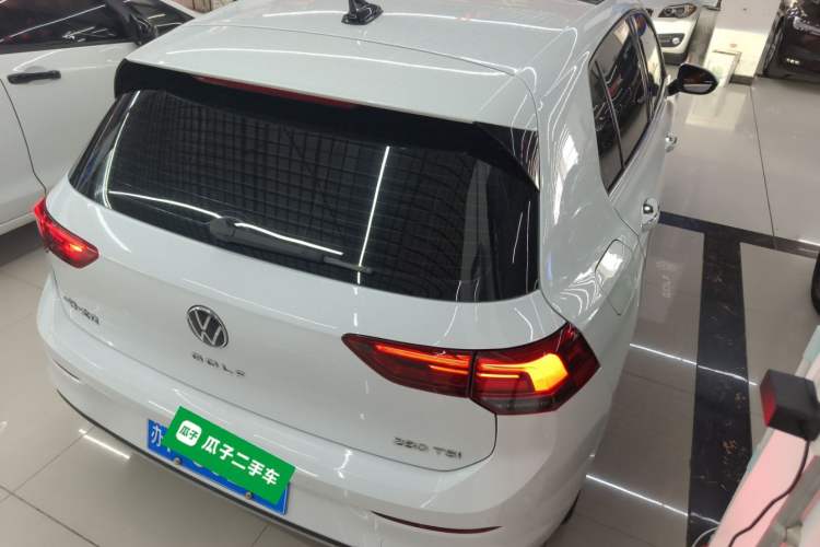 Used Volkswagen Golf 2024 280TSI DSG Pro 50th Anniversary Edition Rear Right 45 Deg