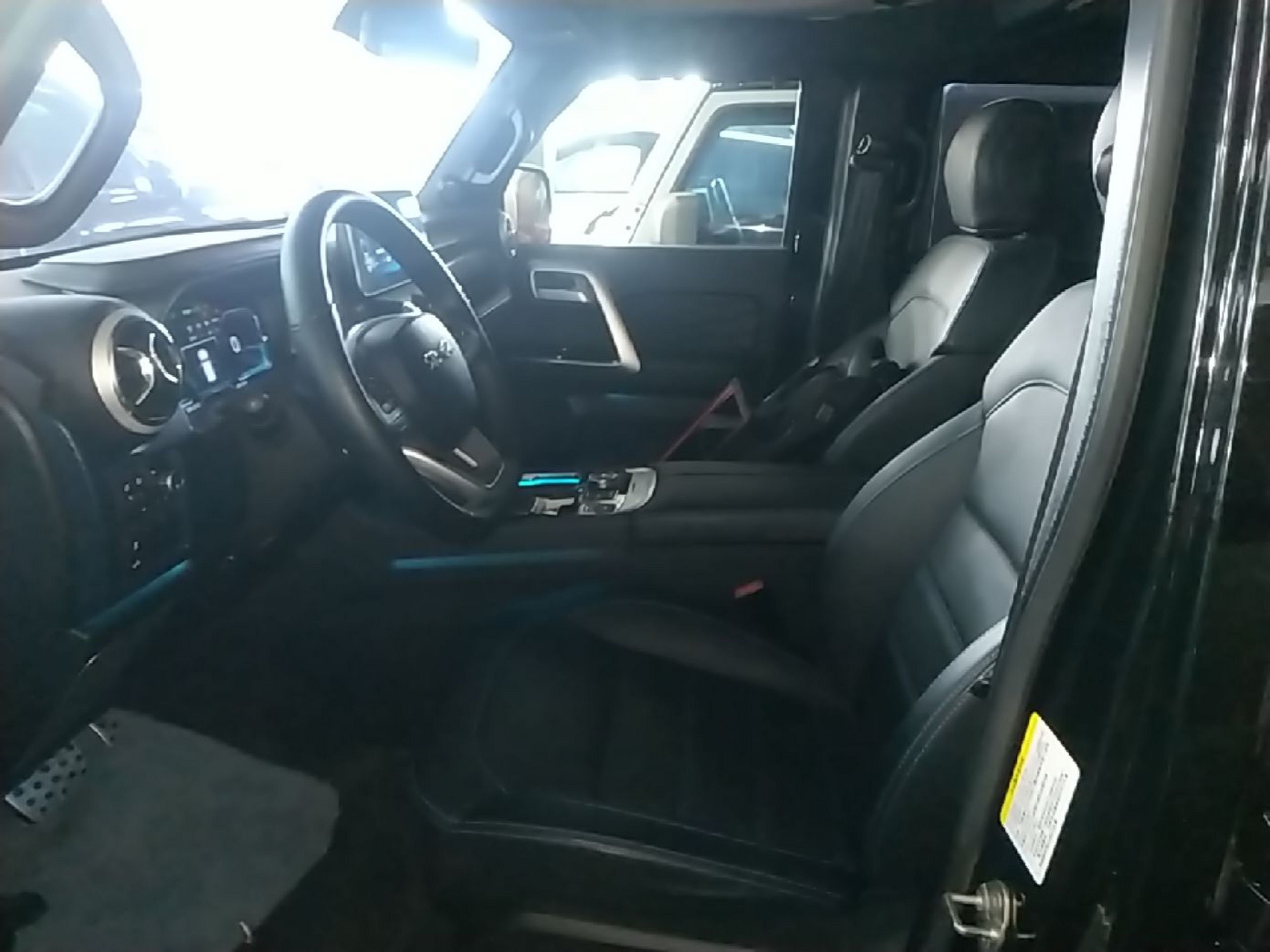 Avant de la voiture
