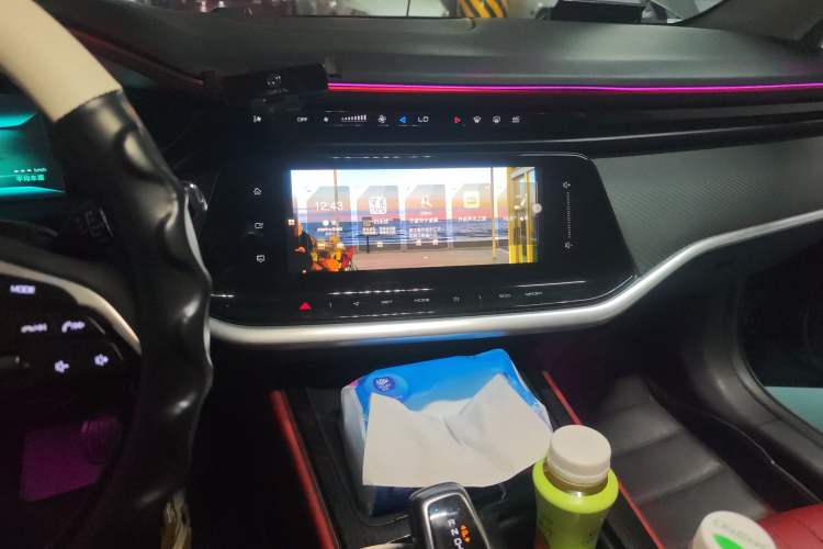 Used Dongfeng Aeolus Yixuan MAX 2021 1.5T Ultra-Stylish Trendsetter Edition Audio And AC Panel