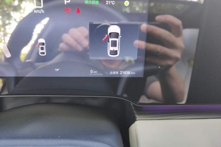 Used BYD Seal 06 New Energy 2025 EV 545KM Flagship Edition Odometer Close Up