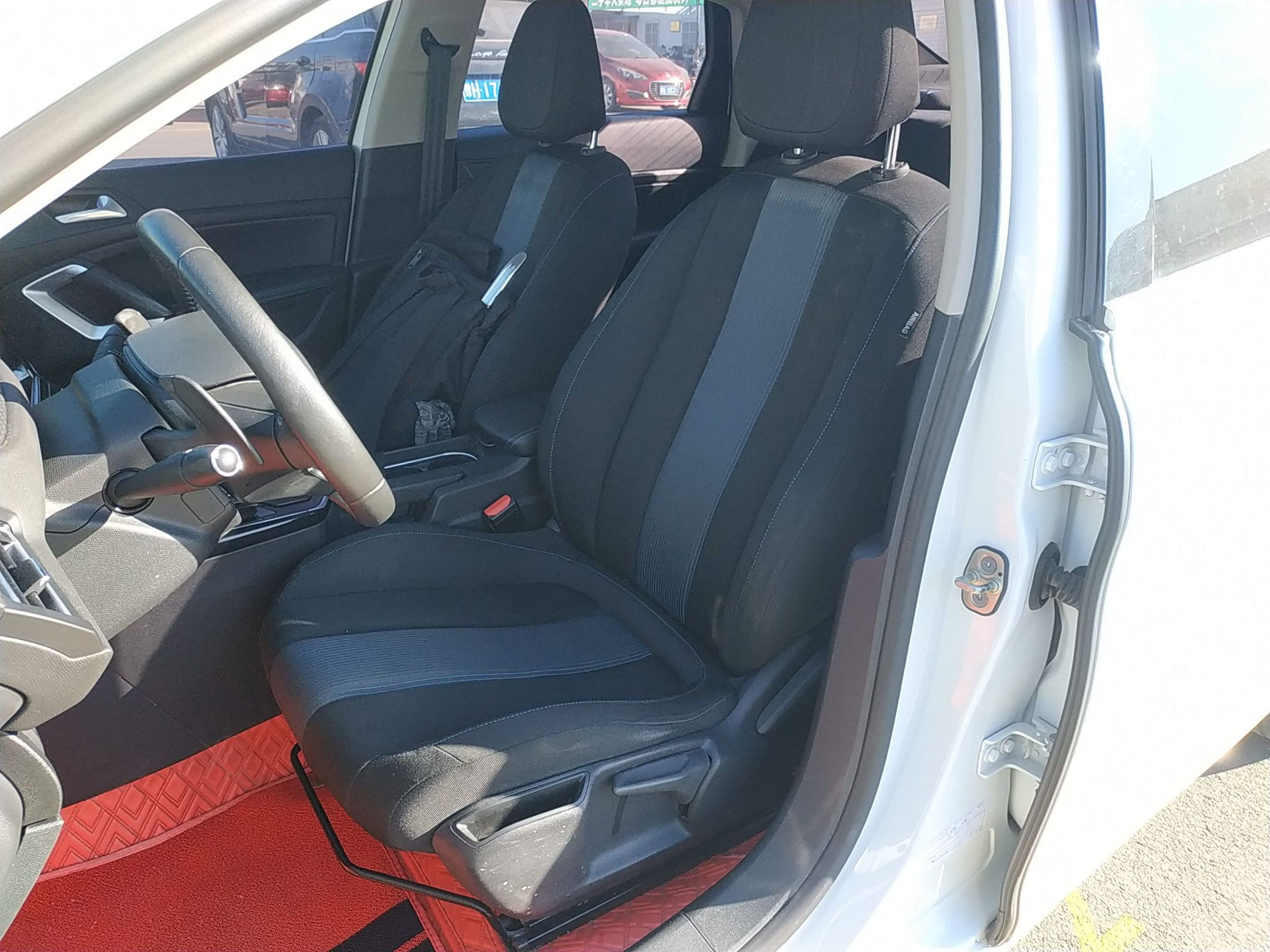 Avant de la voiture