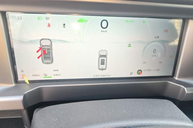 Used JETOUR Traveler C-DM 2024 C-DM 129KM Linye Edition Odometer Close Up