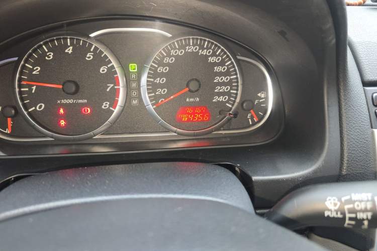 Used Mazda 6 2011 2.0L Automatic Fashion Edition Odometer Close Up