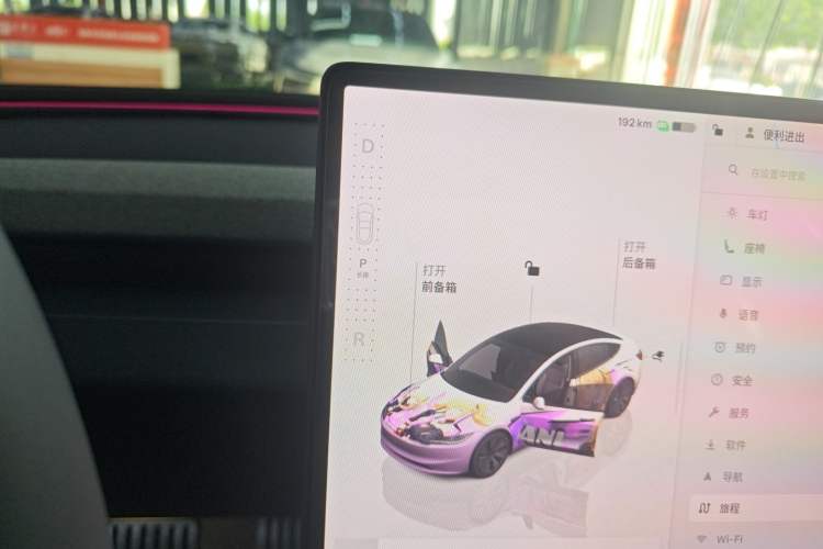 Used Tesla Model 3 2025 Model Revised Rear-Wheel-Drive Version
