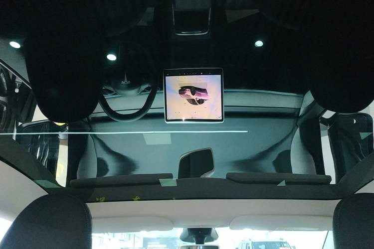 Used Tesla Model Y 2024 Rear-Wheel-Drive Version Headliner