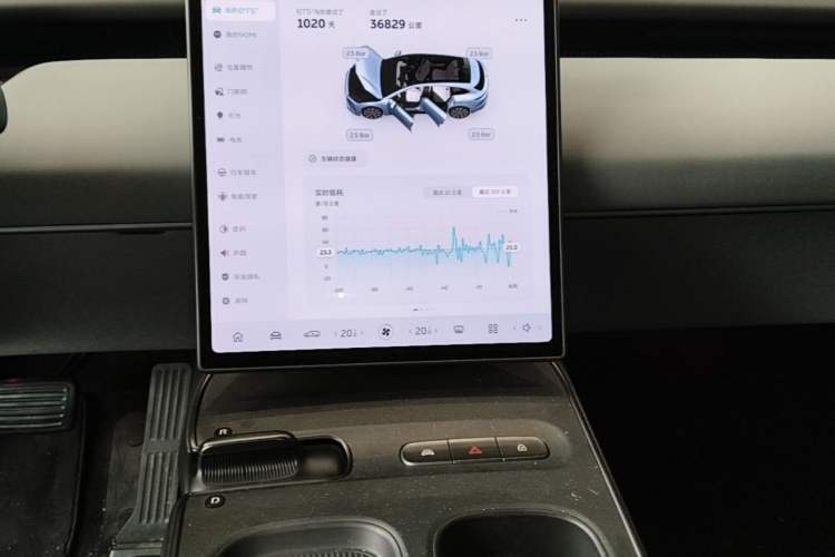 Used Nio ET5T 2023 75 kWh Touring Audio And AC Panel