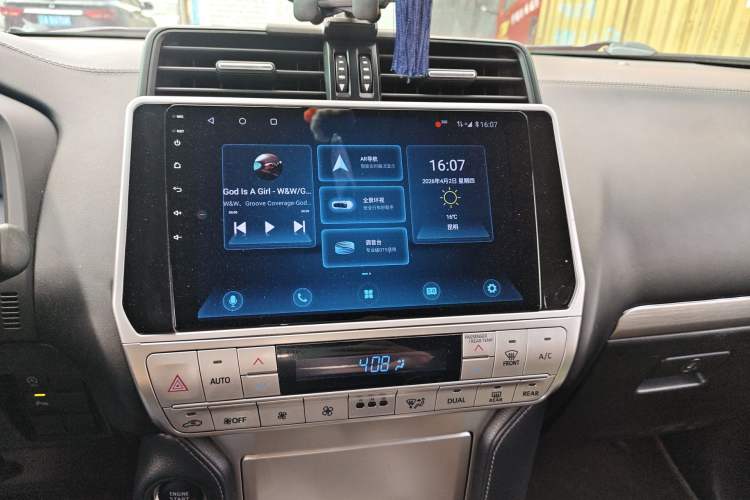 Used Toyota Prado 2019 3.5L Automatic TX-L Deluxe Edition with Rear-Mounted Spare Tire Audio And AC Panel