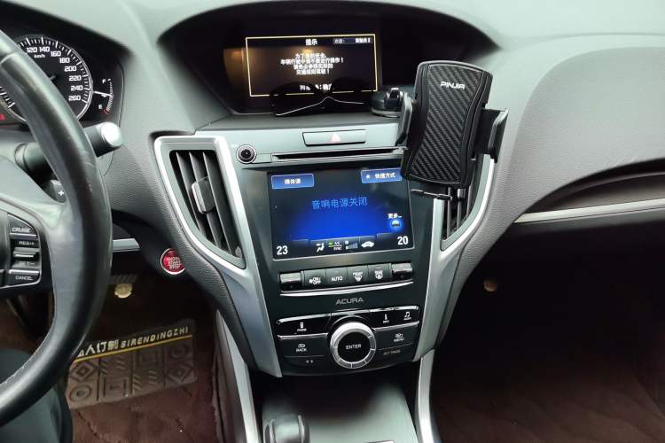 Used Acura TLX-L 2018 2.4L Comfort Edition Audio And AC Panel