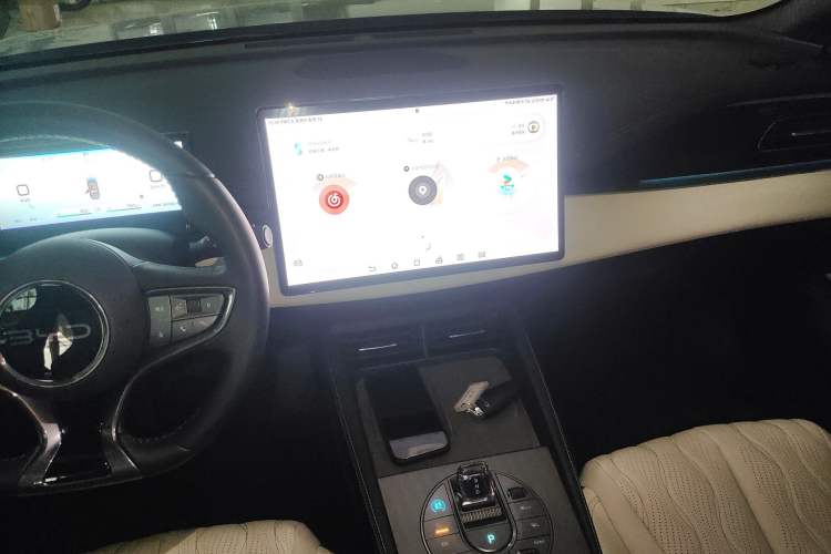 Used BYD Seal 06 New Energy 2024 DM-i 120KM Flagship Model Audio And AC Panel