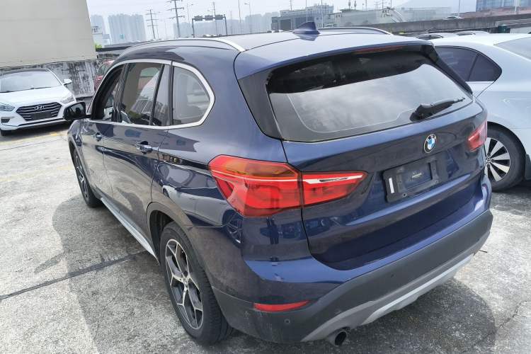Used BMW X1 2016 sDrive18Li Luxury Model Rear Left 45 Deg