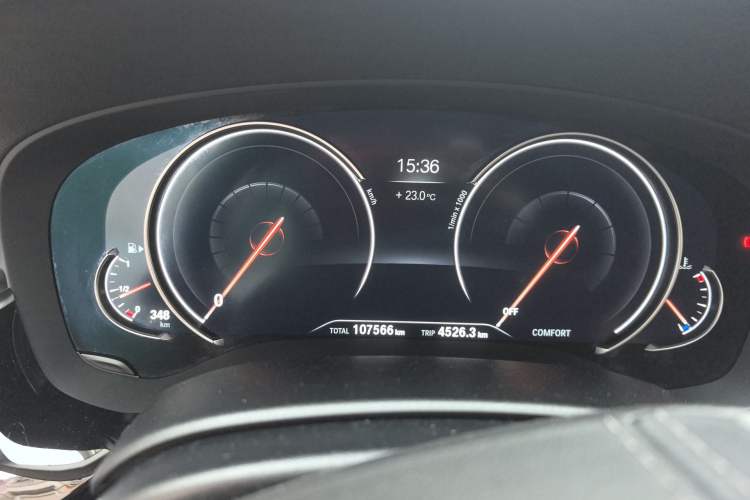 Used BMW 5 Series 2018 Revised Version 530Li Leading Edition Luxury Package Instrument Cluster