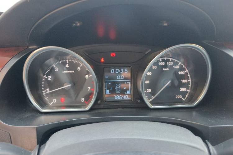 Used Zotye T600 2015 1.5T Manual Elite Model Instrument Cluster