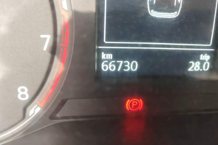 Used Volkswagen T-Cross 2020 1.5L Automatic Fashion Edition Odometer Close Up