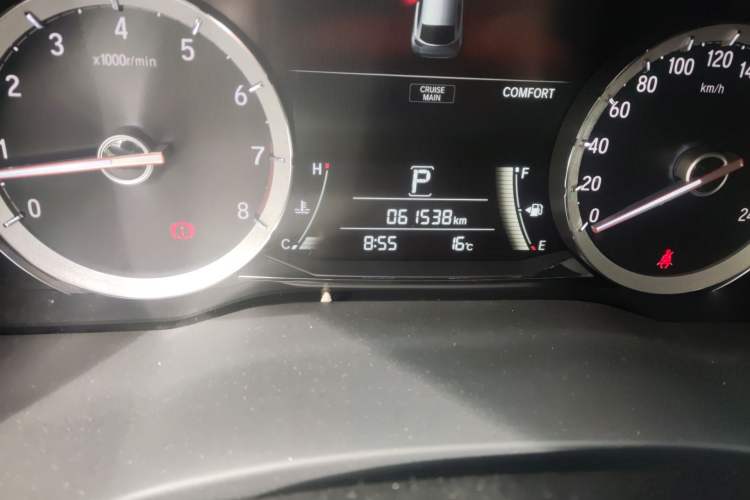 Used Honda UR-V 2017 370TURBO Four-Wheel Drive Prestige Edition China V Odometer Close Up