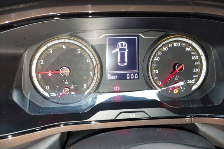 Used Volkswagen Tharu 2021 280TSI Two-Wheel-Drive Luxury Edition Instrument Cluster