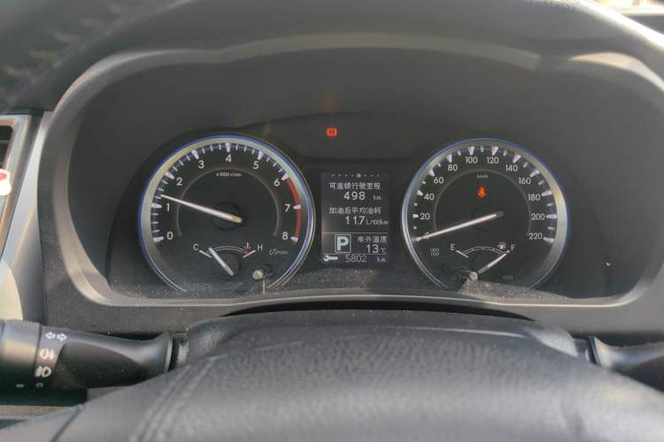 Used Toyota Highlander 2015 2.0T Four-Wheel Drive Luxury Edition 7-Seater Instrument Cluster