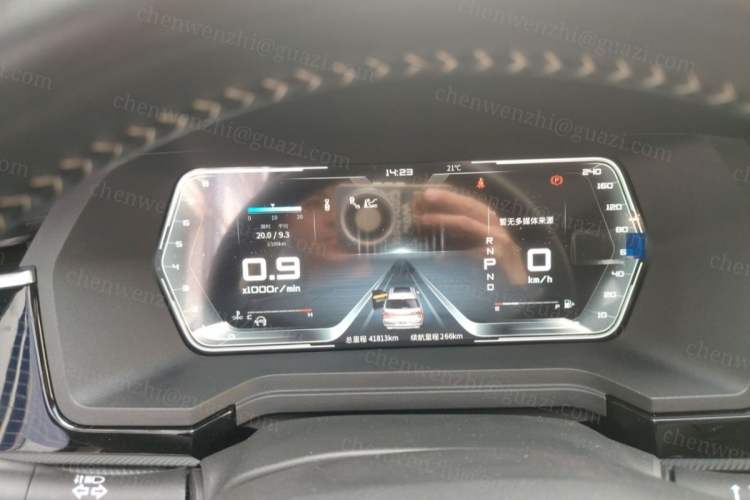 Used Venucia Star 2020 260T Automatic 48V Mild Hybrid Turbocharged Starry Edition Instrument Cluster
