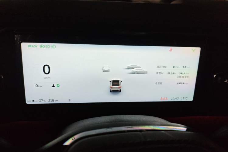 Used Nio EC6 2020 605 km Sport Edition Instrument Cluster