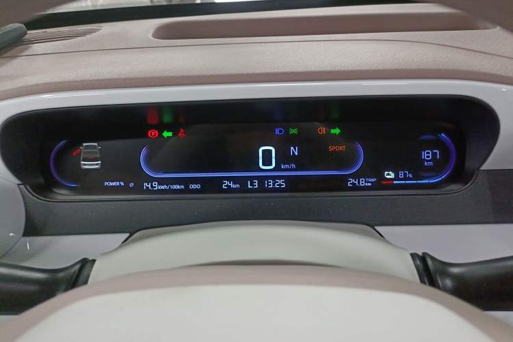Used Geely Galaxy Panda 2025 210 km – Yuanqi Bear Instrument Cluster