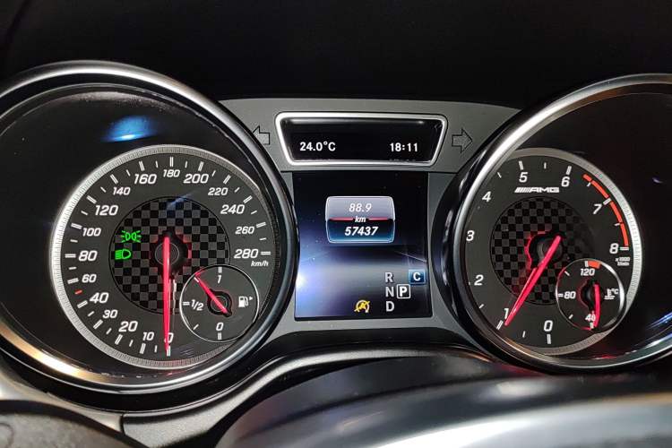 Used Mercedes-Benz GLE Coupe AMG 2017 AMG GLE 43 4MATIC Coupe SUV Instrument Cluster