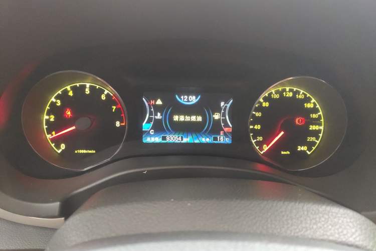 Used BYD Song 2016 GaiShi Edition 1.5TI Manual Elite Model Instrument Cluster